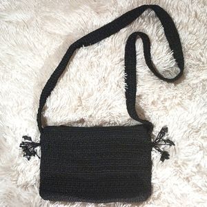 The Sak Macrame Crossbody Purse